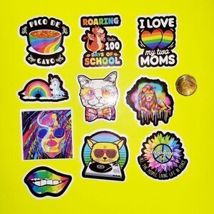 3/$20 Brand New 10x Waterproof Funny stickers #3